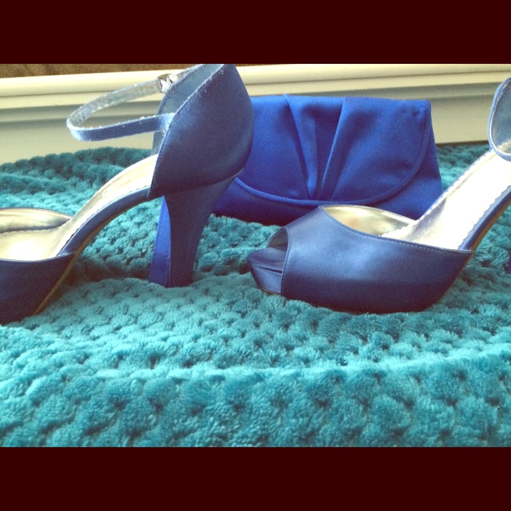 Royal Blue Heels